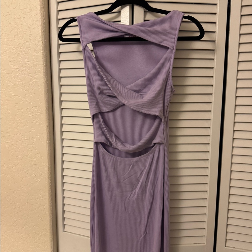 Bayse cutout midi dress